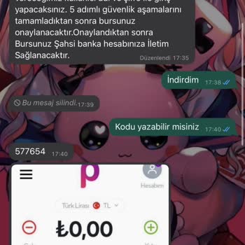 Burs Vaadiyle Adıma Açılan Papara Hesabı