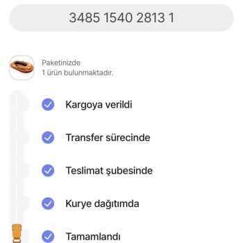Aras Kargo, Teslim Edilmiş Gösterilip. Edilmeyen Kargo