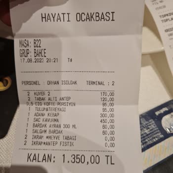 Hayati Ocakbaşı Kozyatağı, Resmen 500 TL Üzeri Haksiz Para Aldılar