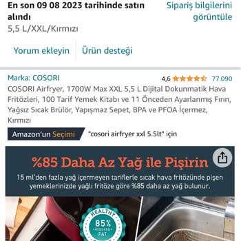 Amazon.com Parasını Aldığı Ürünü Göndermemesi