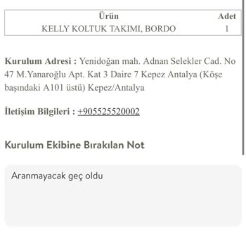 Vivense 3 Kere Randevu Aldık, 3 Kere De Kuruluma Gelmediler!
