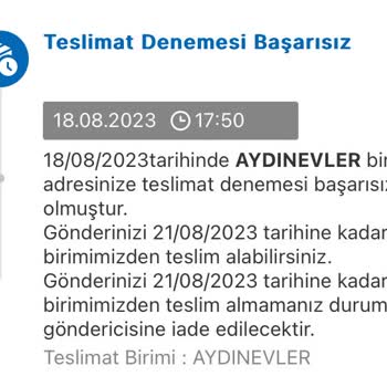 MNG Kargo Teslimatı Adres De Yoktu Bahanesi.