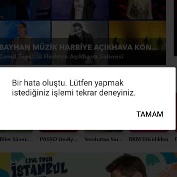 Passolig Uygulamasına Giremiyorum. Hata Veriyor.