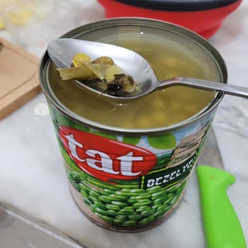 Tat Gıda Tat Bezelye Konservesinin İçindeki Yabancı Cisimler