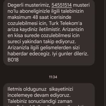 Turkcell 2 Haftadır İlgilenilmeyen İnternet Arızası