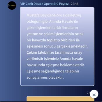 Tlcasino Çekim Talebi Beklemekten Bıktım
