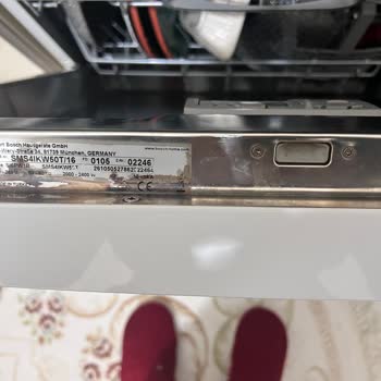 Bosch Bulaşık Makinesi Kararma