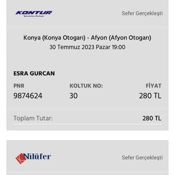 Kontur Turizm Ücret İademi Yapmadı