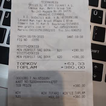 Gratis'ten Aldığım Saç Boyalarıyla İlgili Sorun