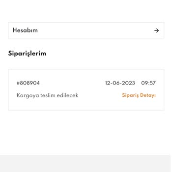 Kıyafet Sepeti Sipariş Aylardır Gelmedi!