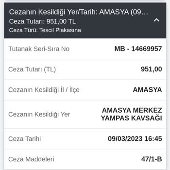 Emniyet Genel Müdürlüğü Trafik Cezası Tebligatı Gelmemesi