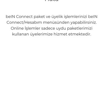 Digiturk Online İşlemlere Giriş Yapamıyorum