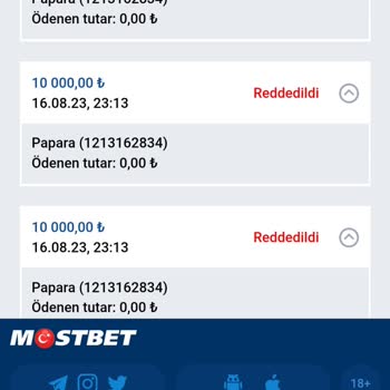 Mostbet Casino Ödeme Sorunu