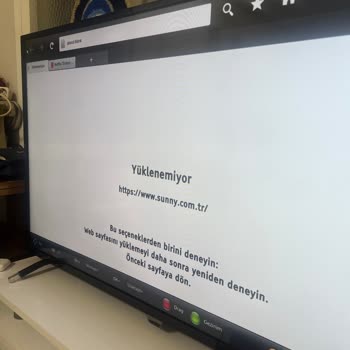 Sunny TV İnternet Bağlantı Sorunu