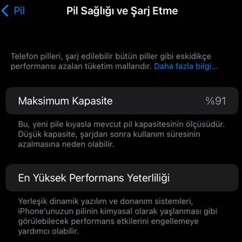 Media Markt İPhone 11 Bataryam 6 Ayda %91