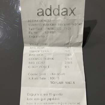 Addax Ürün İadesi Ve Çalışanların Yaklaşımı