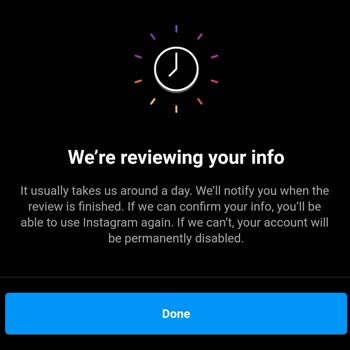 Instagram Durduk Yere Askıya Alınma