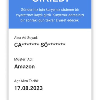 AGT Kurye Ürünü Teslim Etmiyor!