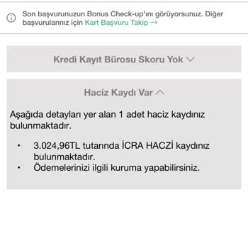 Kredi Kayıt Bürosu Kredi Başvurusunda Haciz Kaydı Sorunu