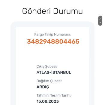 Aras Kargo 2 Günlük Ürün 10 Günde Gelmedi Bir De Sebepsiz Geri İade Diye Mail
