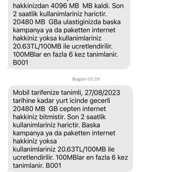 Türk Telekom İnternet Paket Problemi
