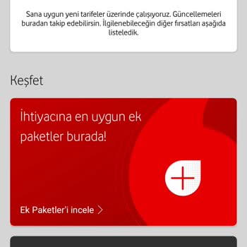 Vodafone Olmayan Hizmete Karşılık Fatura Talebi