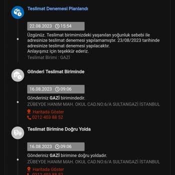 MNG Gazi Şubesi Kargoyu Dağıtıma Çıkarmıyor