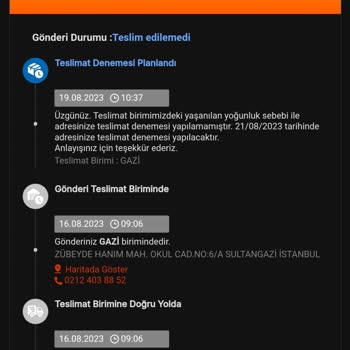 MNG Gazi Şubesi Kargoyu Dağıtıma Çıkarmıyor