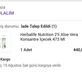 N11.com Fit Olalım Adlı Satıcı Ürünlerin Son Kullanımı Silmiş