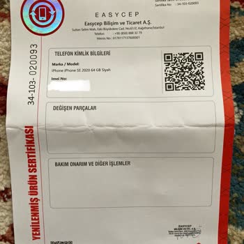 EasyCep Servis Hatası Güvensiz Kendi Çıkarlarını Koruyan Firma