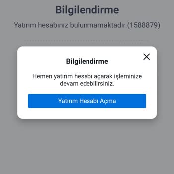 İş Bankası Yatırım Portföyüm Bulunmamaktadır Diyor