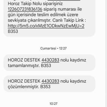 Horoz Lojistik Kargo Dağıtım Şikayeti