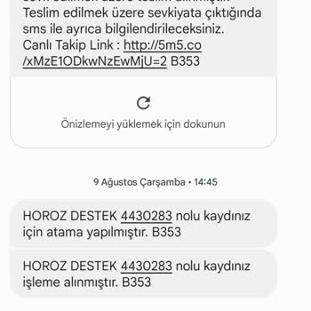 Horoz Lojistik Kargo Dağıtım Şikayeti