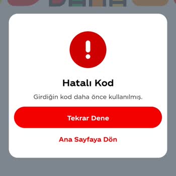 Fanta Daha Daha Uygulaması Kapak Kodu Girememe
