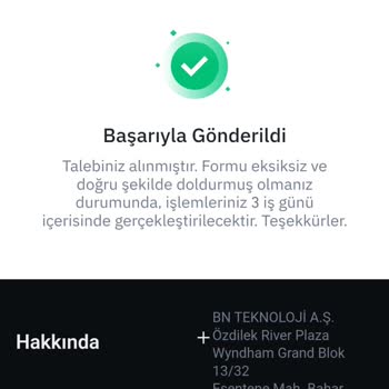 Binance TR Bana Yardımcı Olmuyor