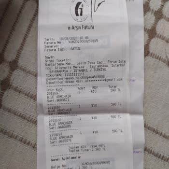 Decathlon XL Kamp Sandalye