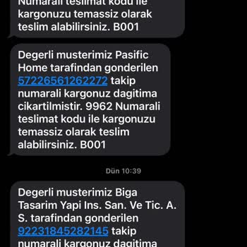 Sürat Kargo Köseköy Şubesi Kargoları Getirmiyor