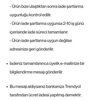 Trendyol Kusurlu Ürün İade