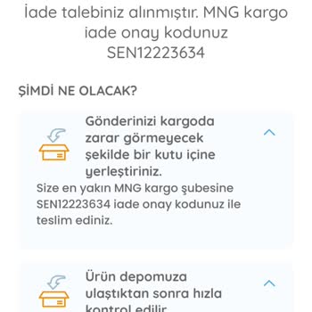 Ebebek Bebek Arabası MNG Kargo İade Sorunu