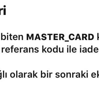 Gardrops Para İadesi Gelmedi