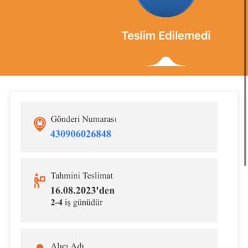 MNG Kargo İle Teslimat Sorunu
