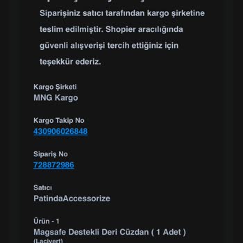 MNG Kargo İle Teslimat Sorunu