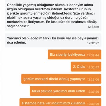Migros Yemek Eksik Ürün Verdi Ve Para İademi Yapmadı