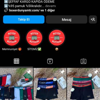 Boxerdunyamtr.com Görseldeki Ürünün Kalitesizliği