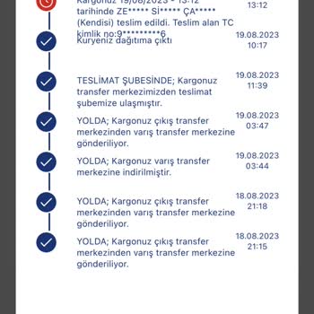 Aras Kargo, Kargom Teslim Edilmedi