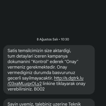 Digiturk Teknik Servis Kuruluma Gelmiyor