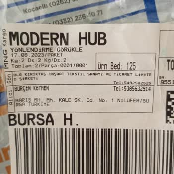Bilgekiriktas.com Ürüne Malı Değerinin Üzerinde Ödeme Yaptım Ve Ürün Hem Kirli Geldi