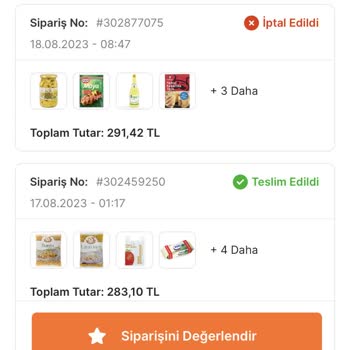 Migros Sanal Market Pişmanlıktır