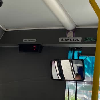 Adana Büyükşehir Belediyesi Otobüsün İçinde Şoför Sigara İçti