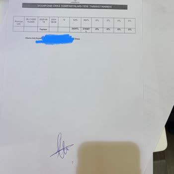 Tüketicinin Yanıltılması Vodafone Cihaz Sözleşme İptali